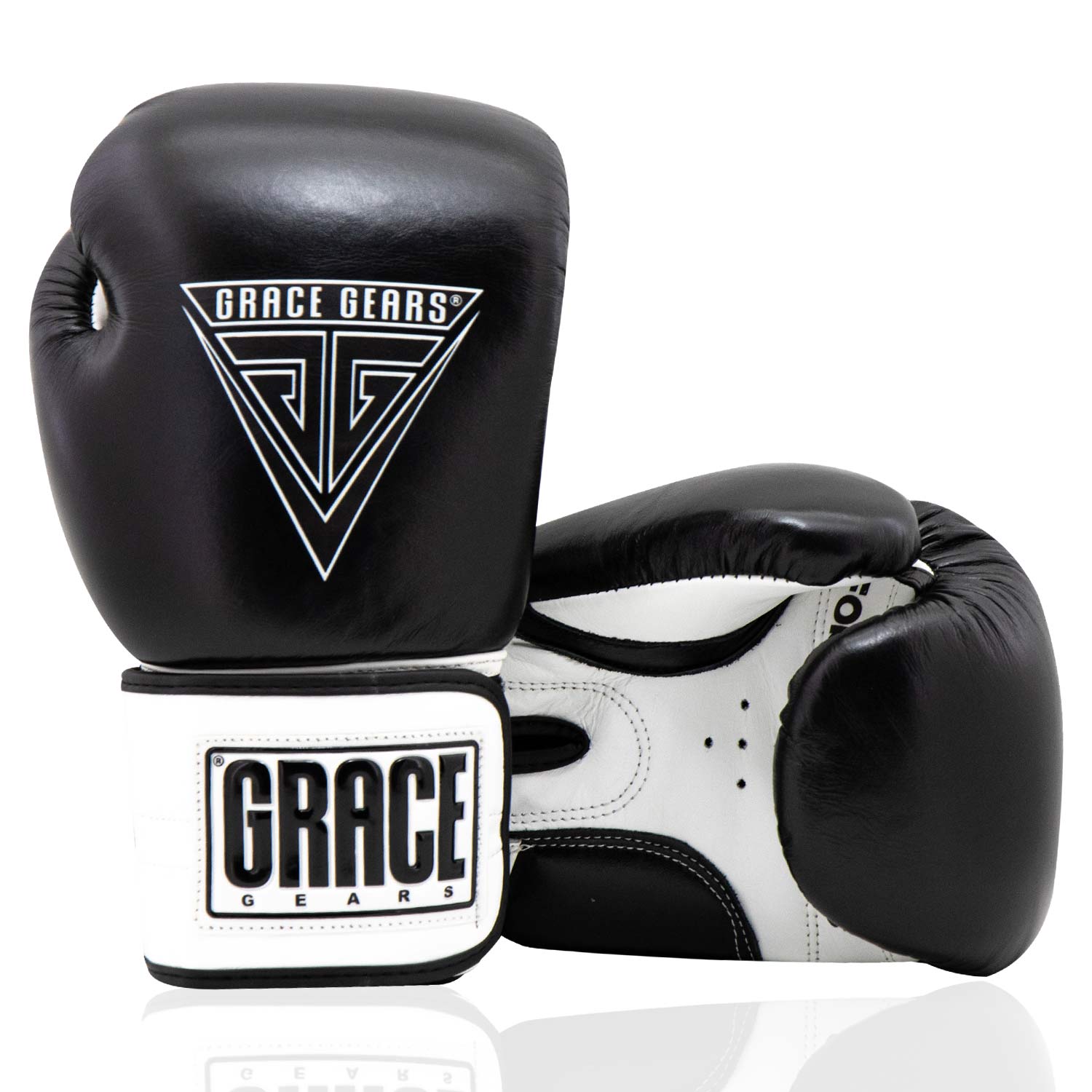 Amateur Gloves Black White