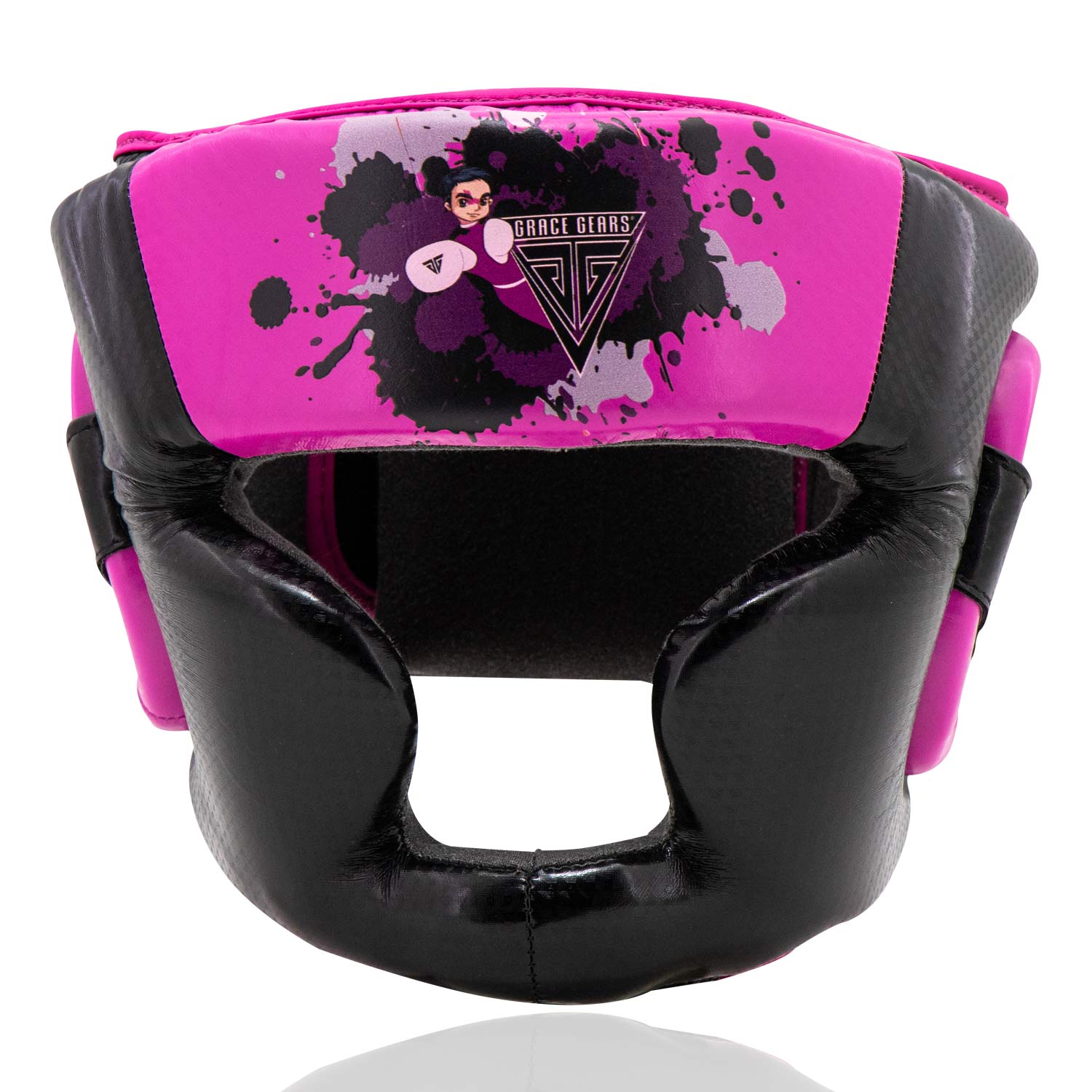 Kid Head Guard Classid Kid Pink Black