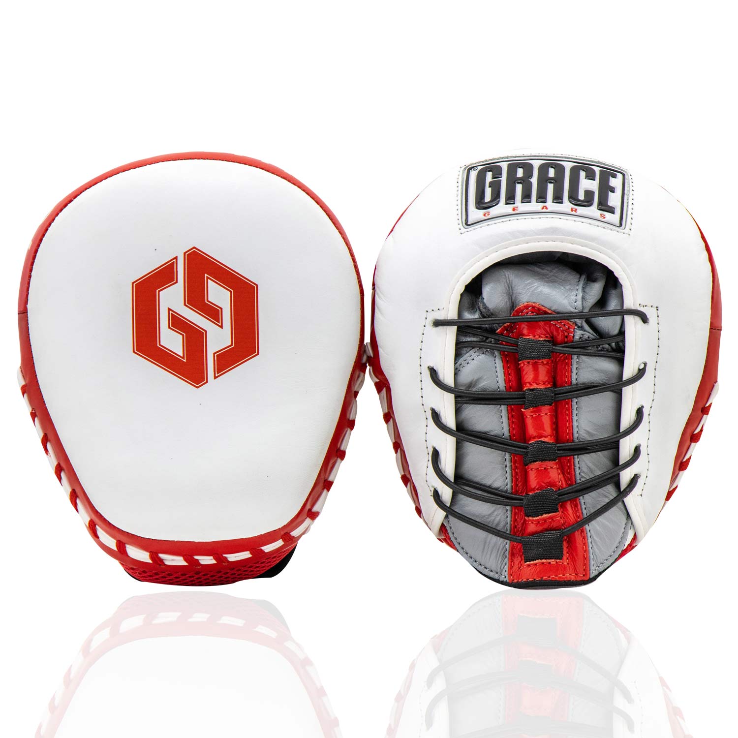 Focus Punch Mitt Revolution White Red Grey Small