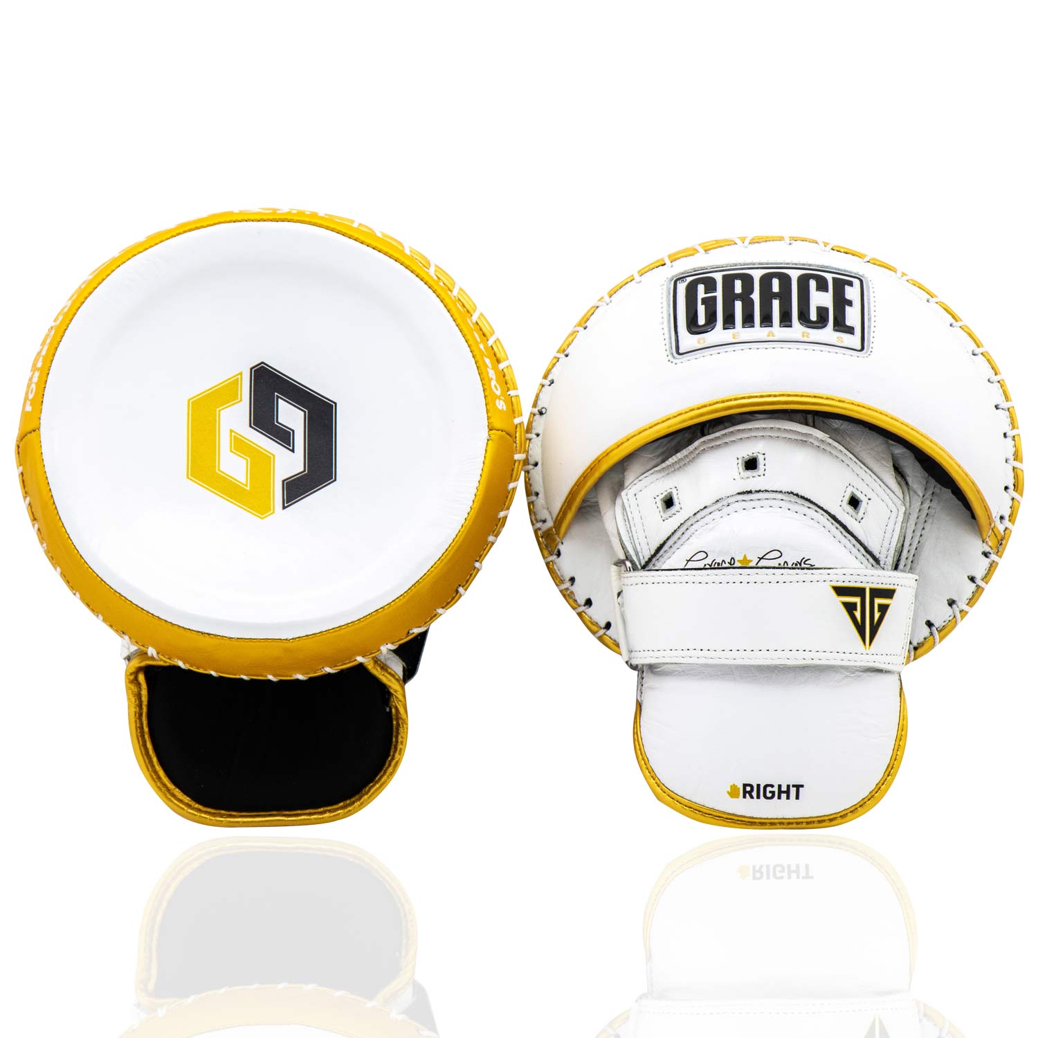 Focus Punch Mitt Sniper White Gold