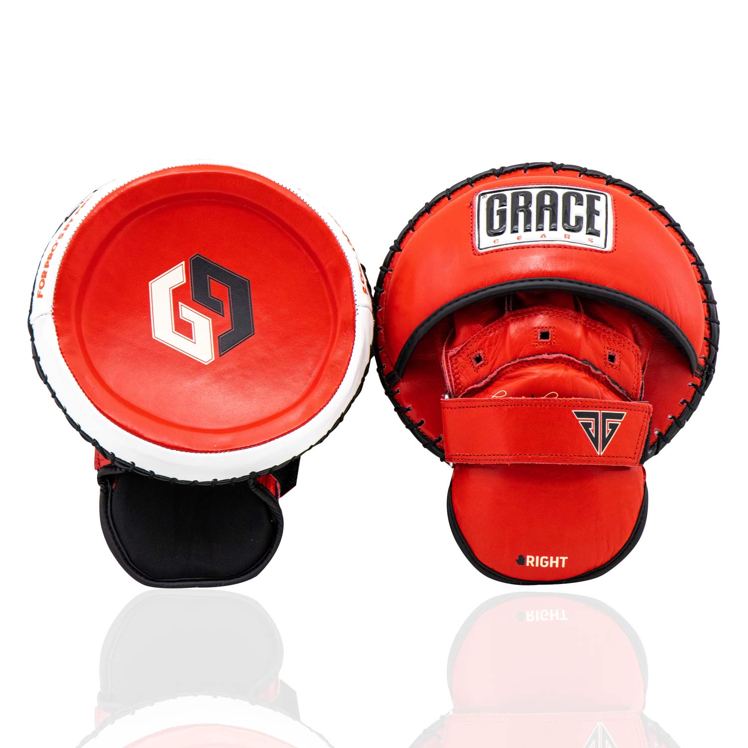 Focus Punch Mitt Sniper Red White