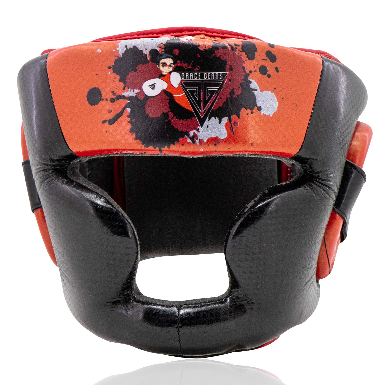 Kid Head Guard Classid Kid Red Black