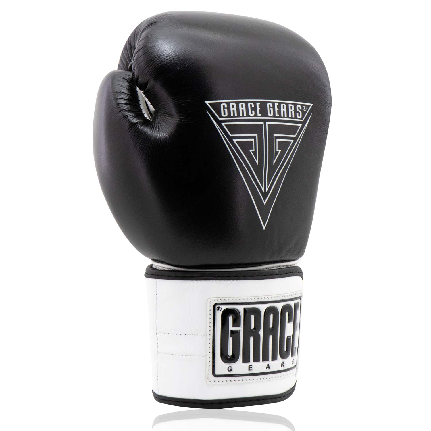 Amateur Gloves Black White