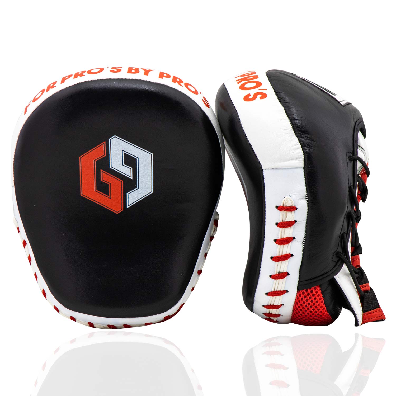 Focus Punch Mitt Revolution Black White Red Medium