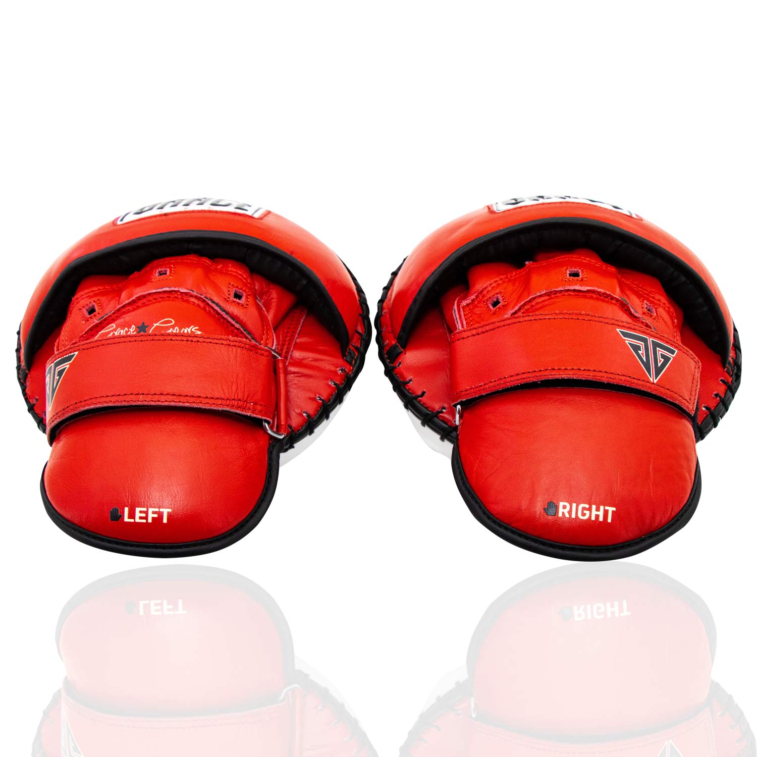 Focus Punch Mitt Sniper Red White