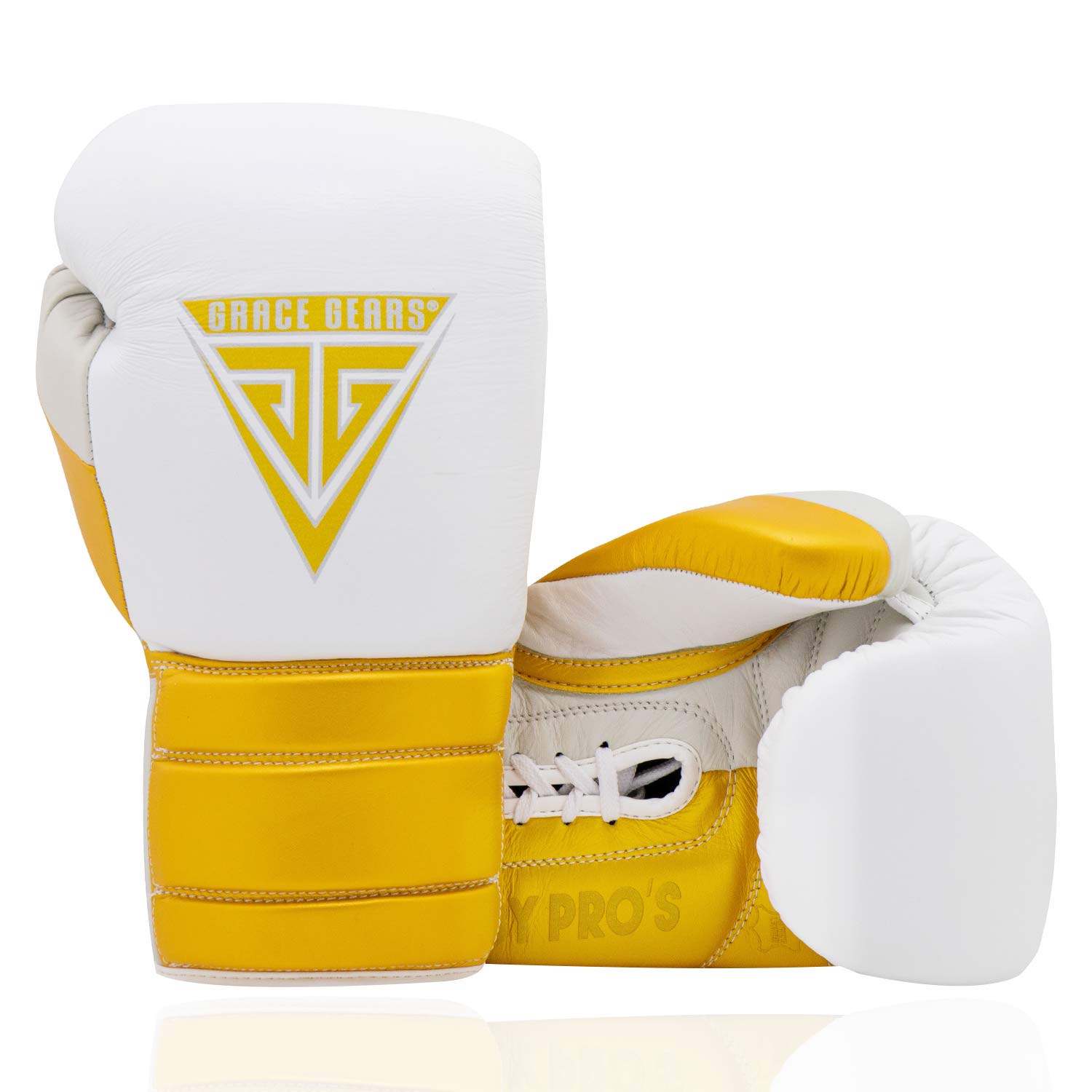 Evolution Sparring Gloves White Gold CoolGrey