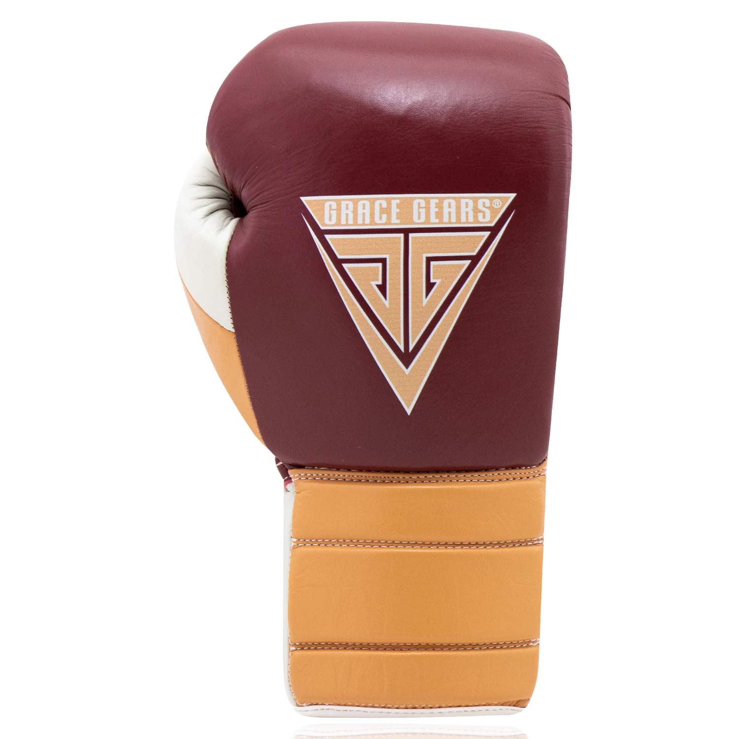 Evolution Sparring Gloves Maroon Peach CoolGrey