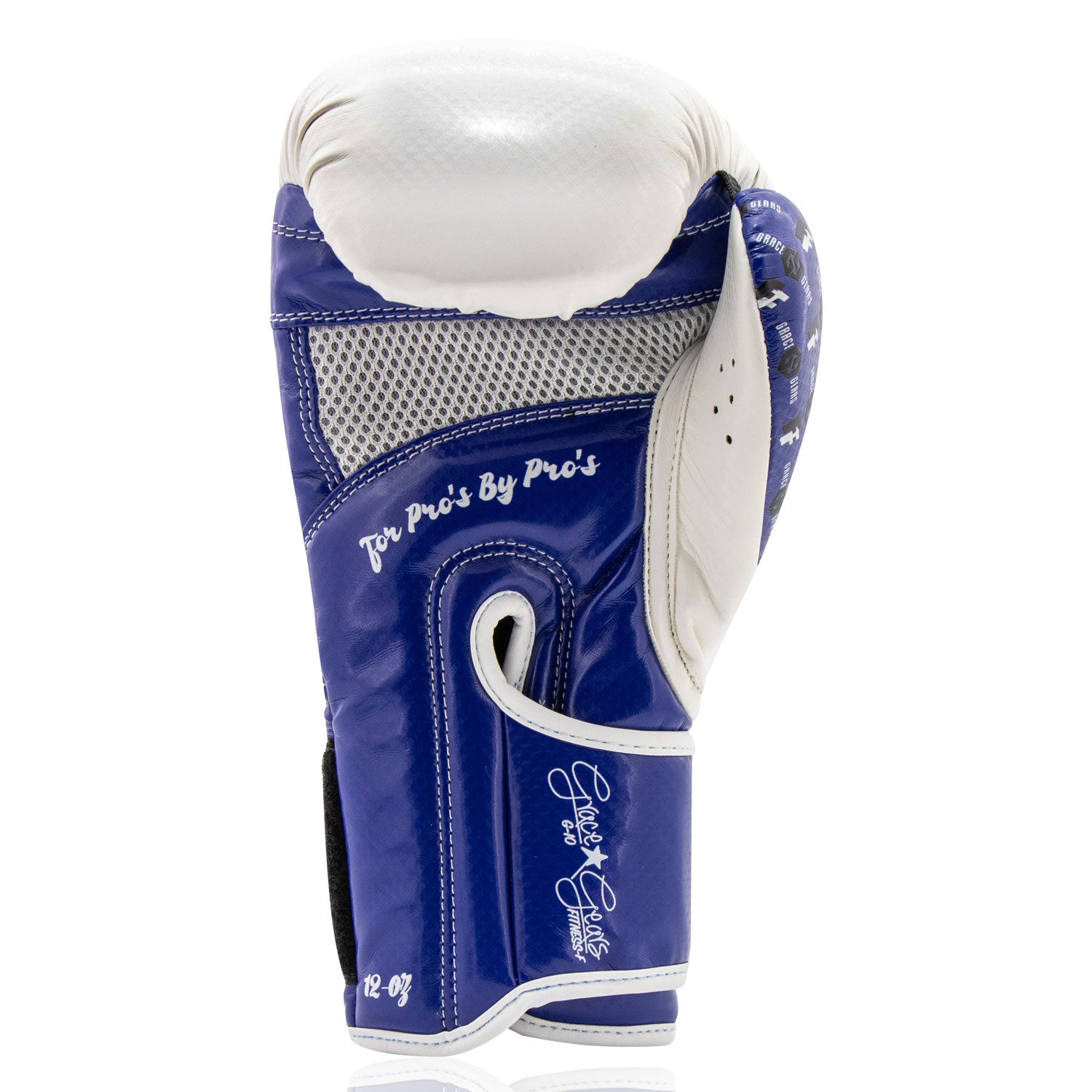 Fitness First Gloves White Blue