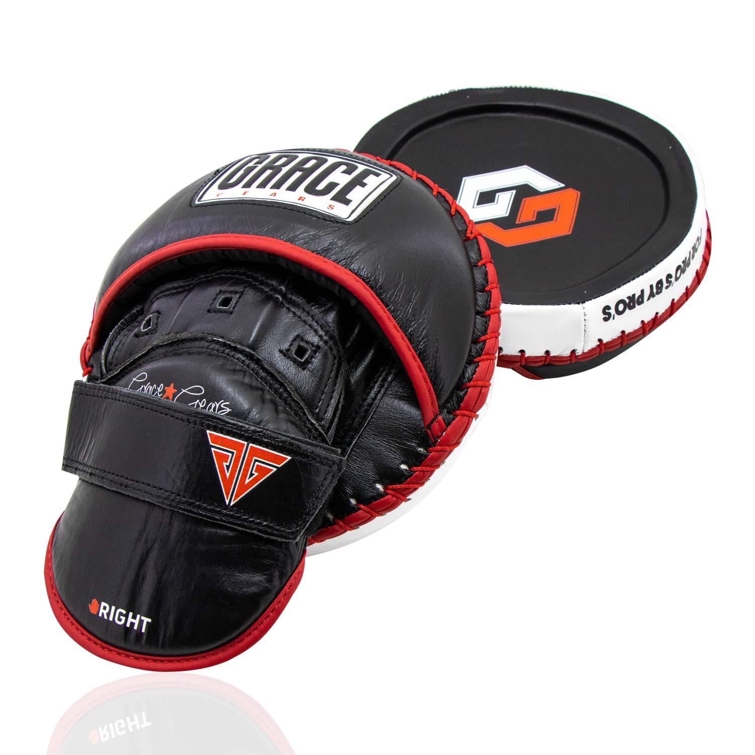 Focus Punch Mitt Sniper Black White