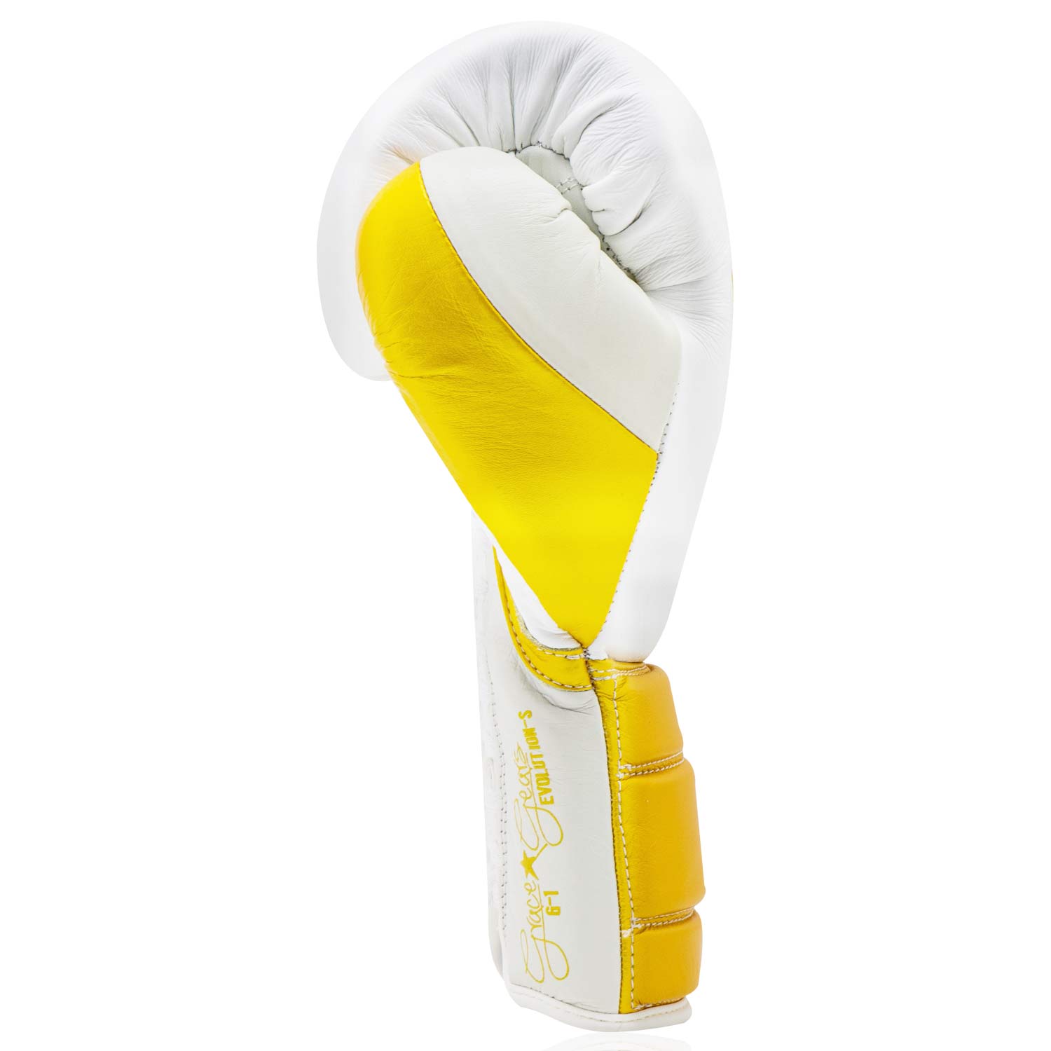 Evolution Sparring Gloves White Gold CoolGrey