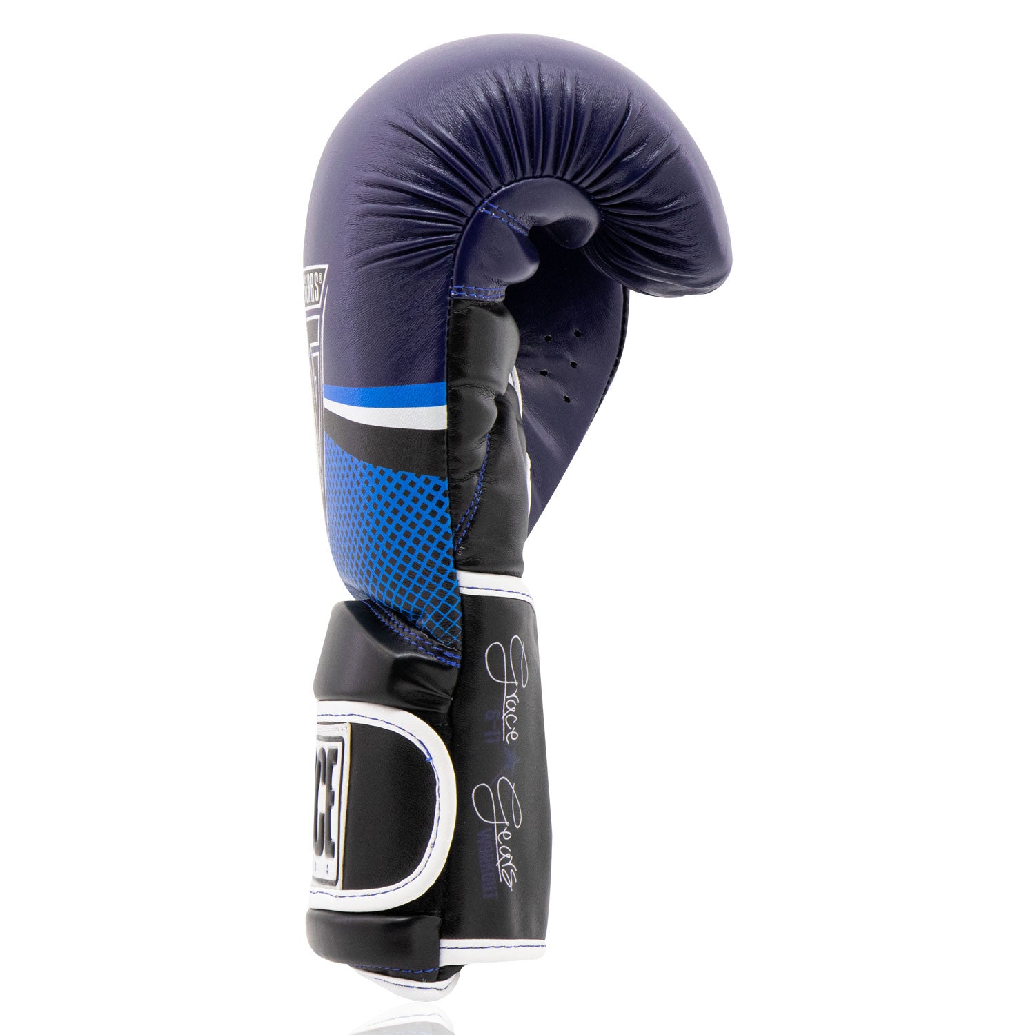 Workout Gloves Blue Black