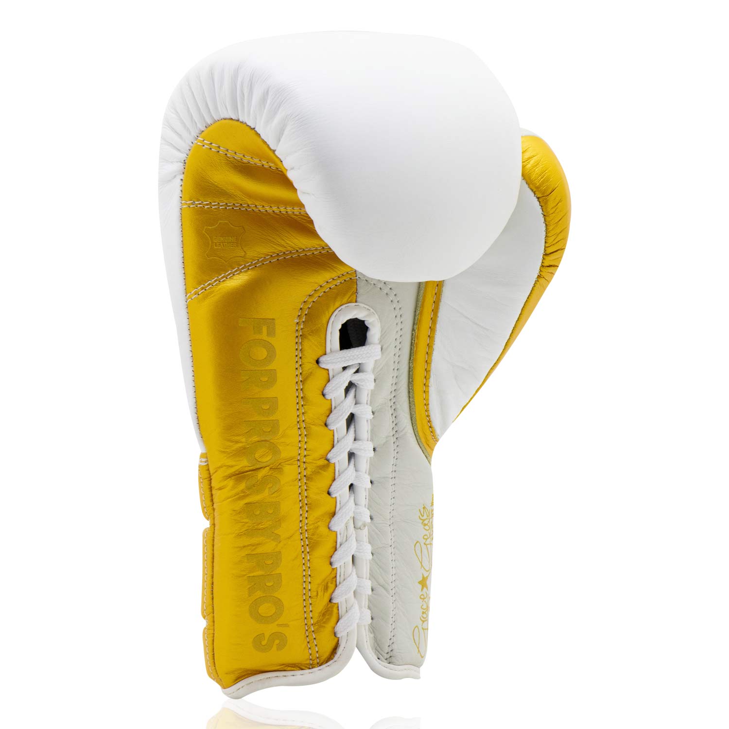 Evolution Sparring Gloves White Gold CoolGrey