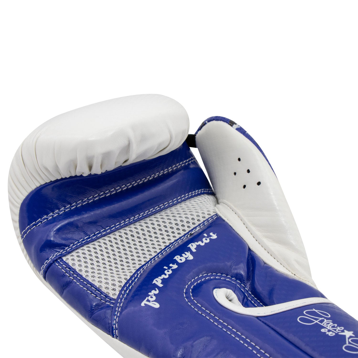 Fitness First Gloves White Blue