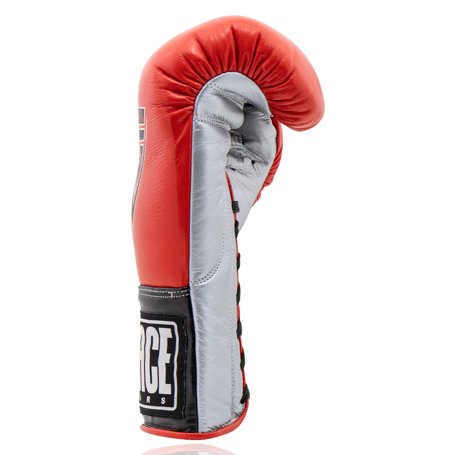 Professional Gloves Red Black Silver