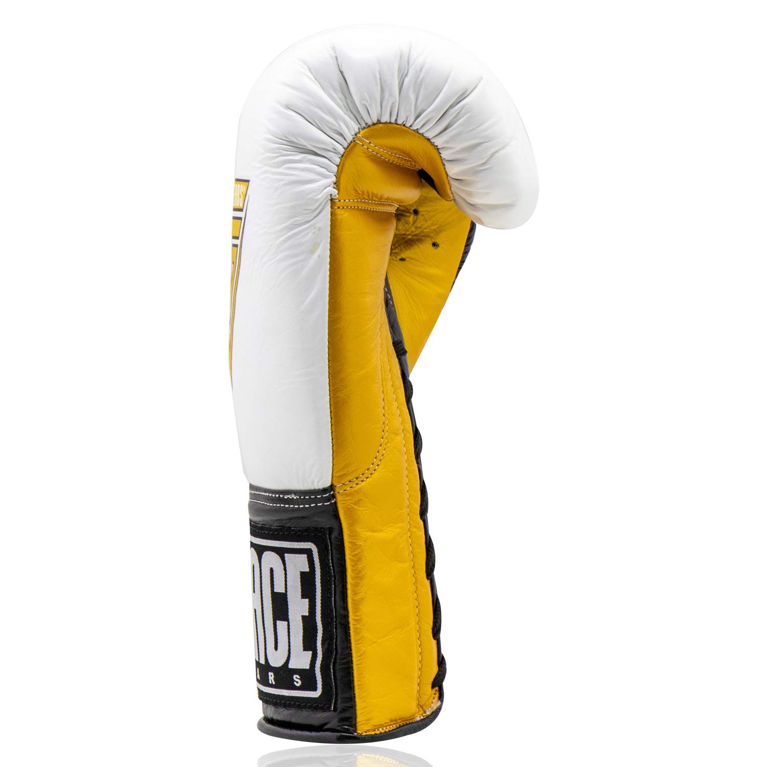 Professional Gloves White Black Gold