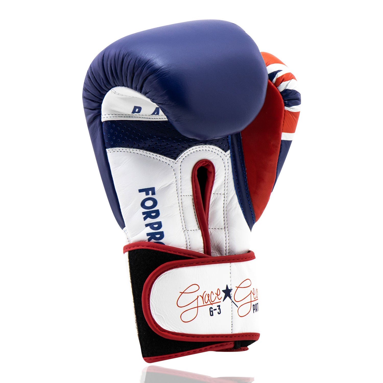 Patriot Training Gloves Blue White Red