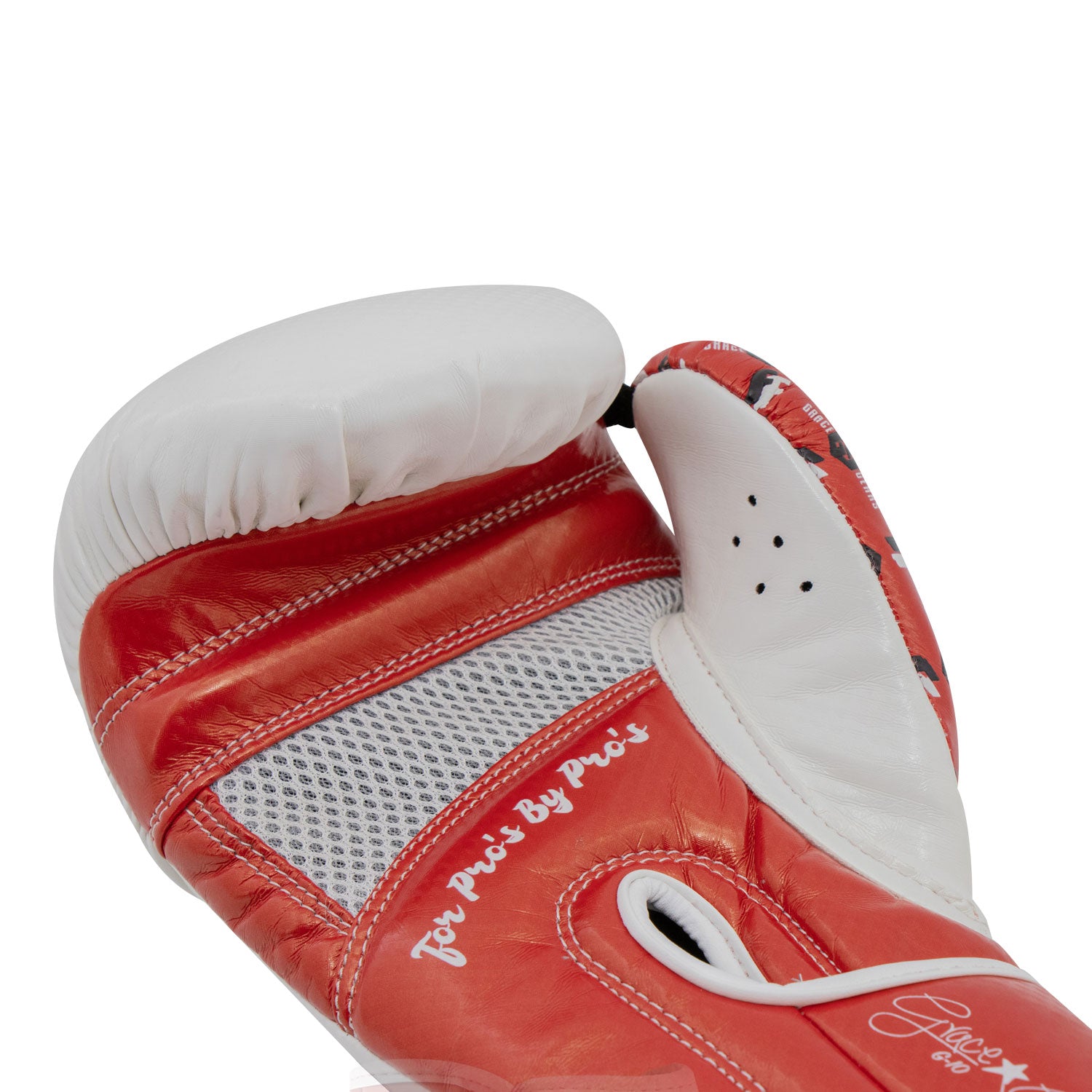 Fitness First Gloves White Red